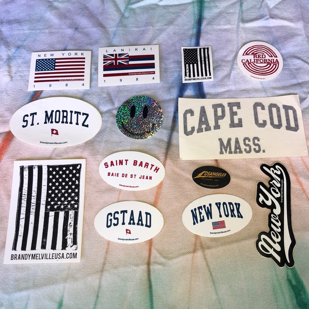 PACK OF 20 BRANDY STICKERS!